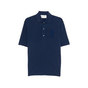 Ami Paris Women Ami De Couer Cotton Polo Shirt